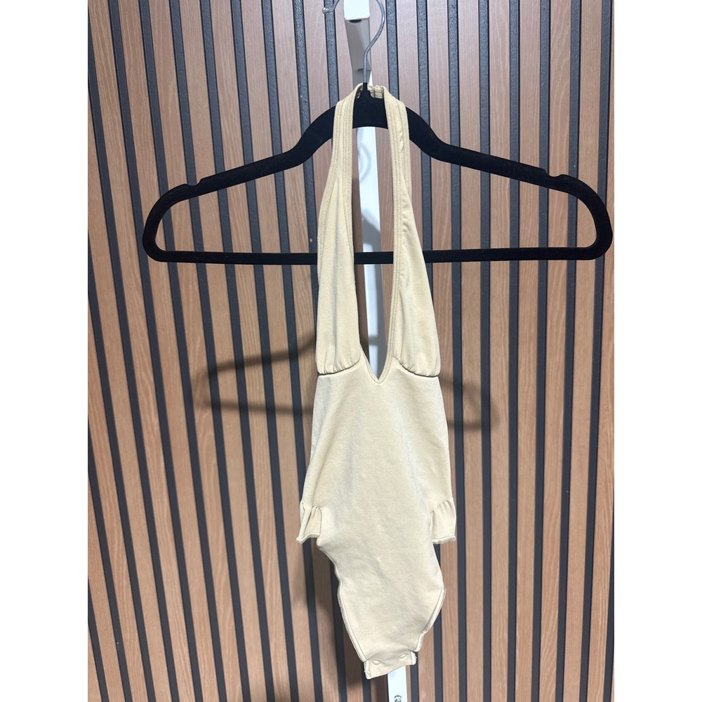 SKIMS NWOT Deep Plunge Sculpting Thong Bodysuit - Size S